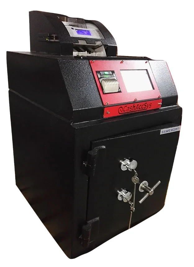 CashAccSys UC under-counter cash-receiving terminal