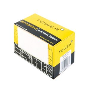 Address Label - 75 x 38 mm - White - 1 Box - A7538