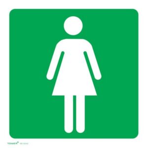ABS Signage - Ladies Toilet - 150 x 150mm - SIGNLT