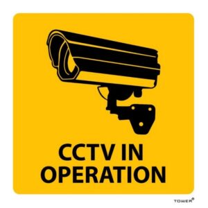 ABS Signage - CCTV In Operation - 190 x 190mm - SIGNCCTV190