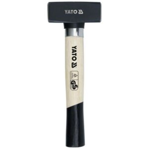 Safety Stoning Hammer - Wood Handle - 1kg - YT-4550