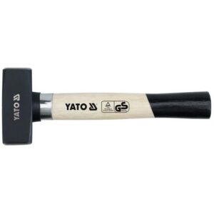 Safety Stoning Hammer - Wood Handle - 2kg - YT-4553