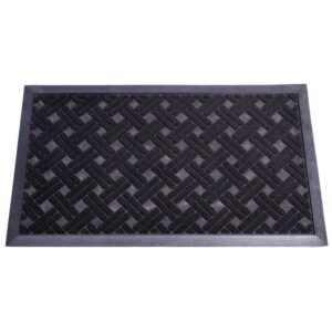 Doormat - Poly Mat - Black - 75 x 45 x 0.3 cm - POL00003-1