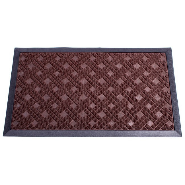 Doormat - Poly Mat - Black - 75 x 45 x 0.3 cm - POL00002-1