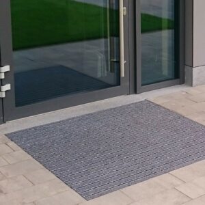 Outdoor Entrance Mat - Super Scraper - 200 x 1.3 cm - per Linear Metre - Grey - PMS060001C