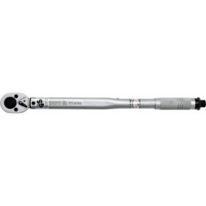 Torque Wrench - Chrome Vanadium - 1/2" Connector - Range 42-210Nm - Measurement Tolerance 4% - YT-0760