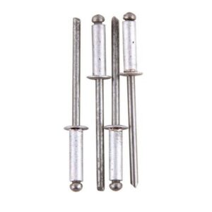 Rivets - Aluminium - 4.0 x 10mm - Pack of 100 - TOOR1658