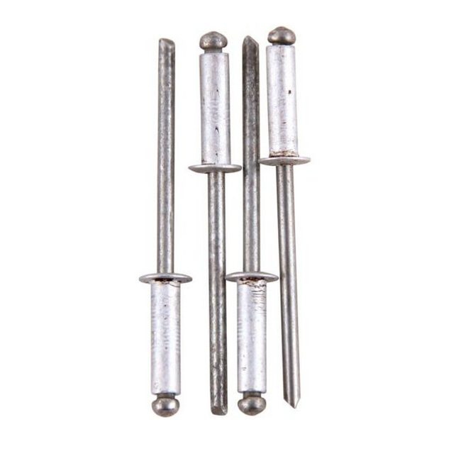 Rivets - Aluminium - 4.8 x 10mm - Pack of 100 - TOOR1664