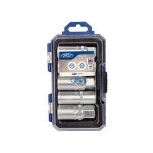 Socket Set - 1/2" and 3/8" Drive - Chrome Vanadium - 5 Piece - FMT-036