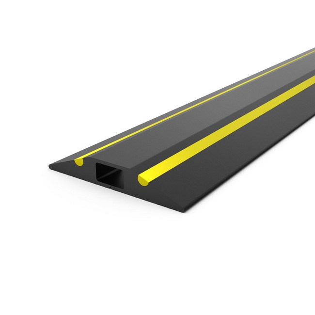 Cable Protector - CablePro GP1 Floor Trunk or Cover - 3m - Black and Yellow - CP010711