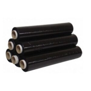 Pallet Wrap - Hand Roll - 17 Micron - 400 m Roll x 45 cm - Black - 2G_PWBL4520