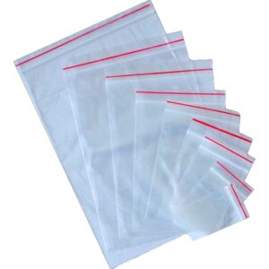 Resealable Plastic Grip Zip Lock Bags - 40 Micron - 10 x 15 cm - Pack of 1000 - 2G_PLMG1015