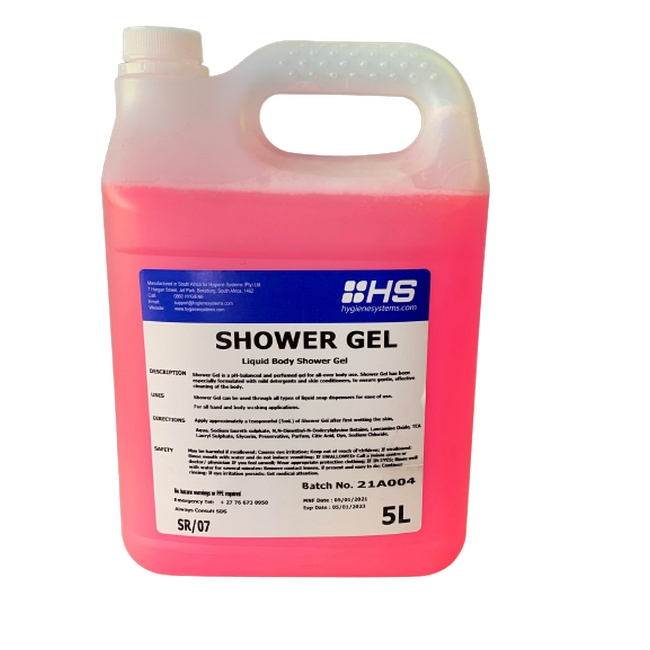 Liquid Body Shower Gel - 5L - SR_07-2