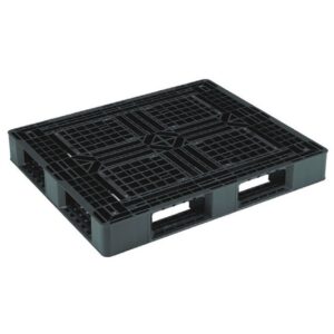 Stackable Plastic Pallet - SABS Approved - Black - Pack of 15 - SP1210150-black