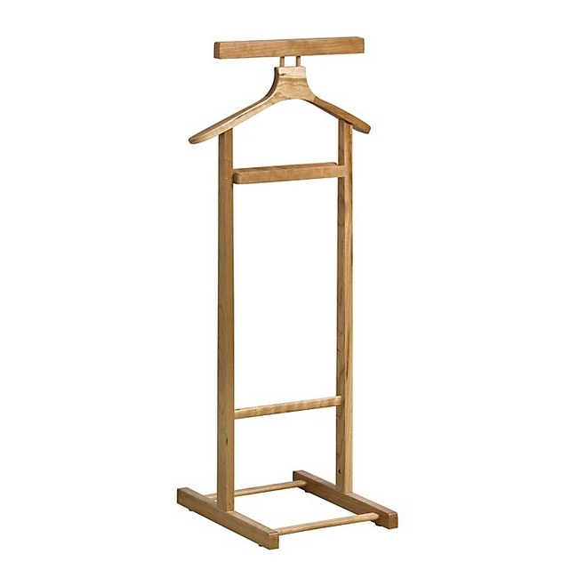 Dumb Valet - Single - Contract Wooden Range - 37.5 x 47 x 104 cm - Oak - WAL915OA