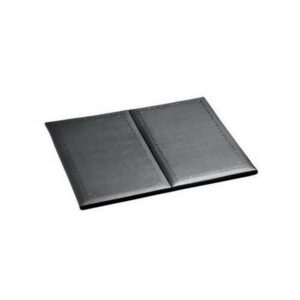 Executive Leather Desk Pad - Fold Over - 60 x 46 cm - Black - LEA654BL