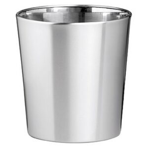 Tapered Waste Paper Bin - Life Steel Range - Metal - 24 x 30 cm - Stainless Steel - 211SS