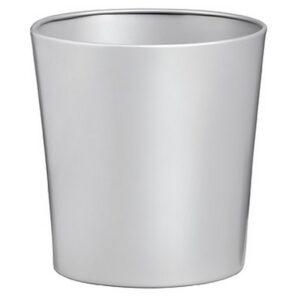 Tapered Waste Paper Bin - Life Steel Range - Metal - 24 x 30 cm - Silver - 211SI