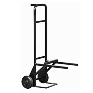 Steel Chair Trolley - 123 x 70 x 38 cm - SE022-black