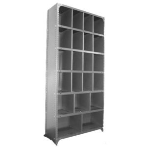 Pigeon Hole Cabinet - 21 Compartment - 221 x 91 x 30 cm - PH005-grey