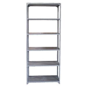 Steel Shelving 6 Shelves - Metal - 221 x 91 x 38 cm - AUC26-grey