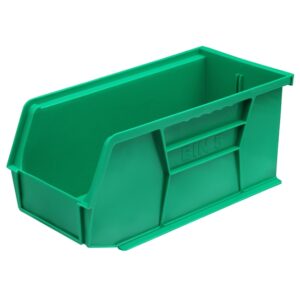 Stack & Hang Parts Storage Bin - Small Plastic Container - Size 5 - 28 x 14 x 13 cm - Green - BIN-5-GREEN