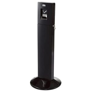 Rubbermaid Smokers Station -Metropolitan - 43 x 43 x 107cm - Black - FGR93400BK