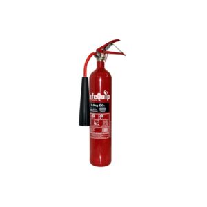 Fire Extinguisher - CO2 Steel Alloy - 2kg - 58.5 x 10 x 58.5 cm - CO2STEC002