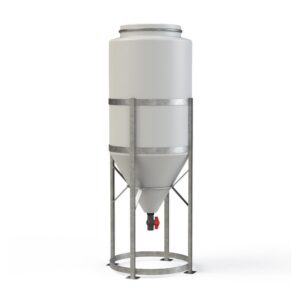 Conical Fermentation Tank - Lid and Tap - 500L - ColT500