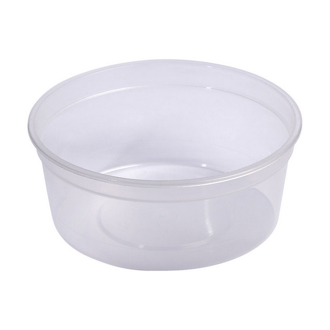 350ml Take Away Containers - Tub Only - Clear - Pack of 200