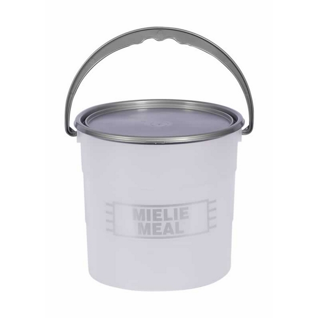 10L Plastic Bucket and Lid - Mielie Meal - Pack of 5