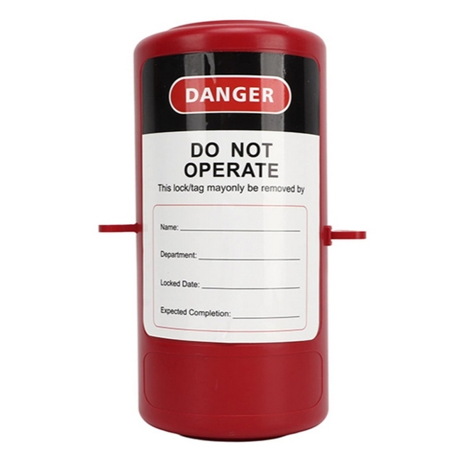 Lockout Electrical Plug - Rotating - Large - 7.8 x 17 x 2cm