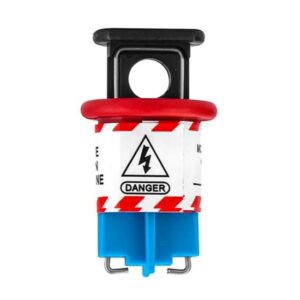 Lockout Circuit Breaker - Miniature - Pin In - Blue - 5 x 3cm