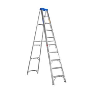Aluminium Step Ladder - Single Sided - Heavy Duty Industrial - 10-Step - 3.0m