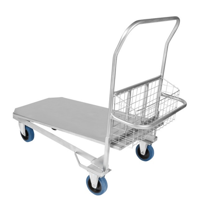 Shopping Trolley - Steel - 117 x 58 x 110 cm - Load Capacity 200kg