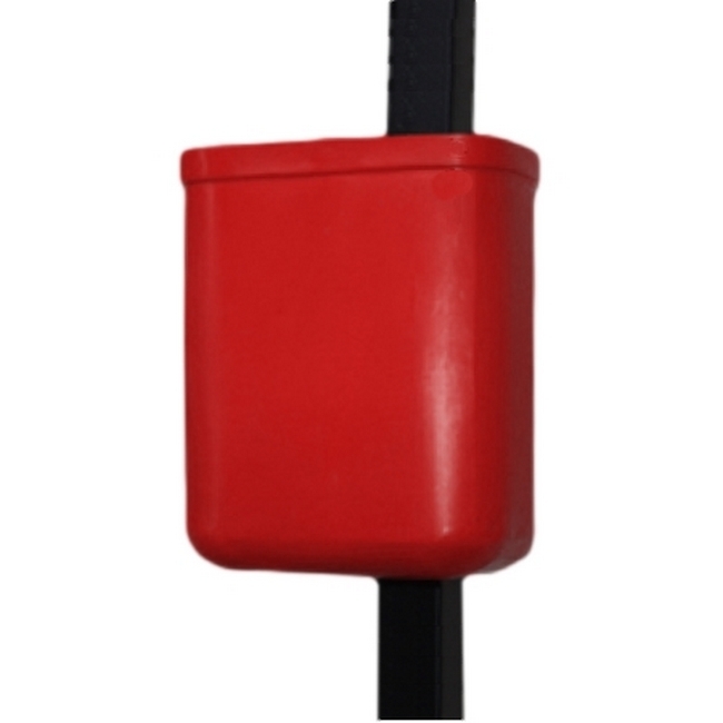 Refuse Bin - Pole Bin - Rectangular - Swivel - 25L - 33 x 18 x 42 cm