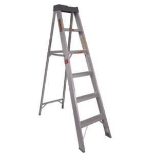 Aluminium Step Ladder - Single Sided - Heavy Duty Industrial - 16-Step - 4.80m