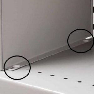 Bolted Shelving Shelf Clip - For Uni-Angle Shelf Divider