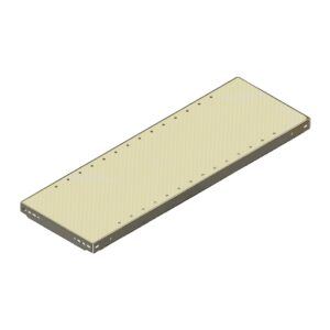 Bolted Shelving Steel Shelf - Uni-Angle - Painted - 91.4 x 91.4 cm