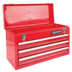 Senator Steel Tool Chest - 3 Drawers - 30kg Capacity - 30.4 x 52 x 21.8 cm