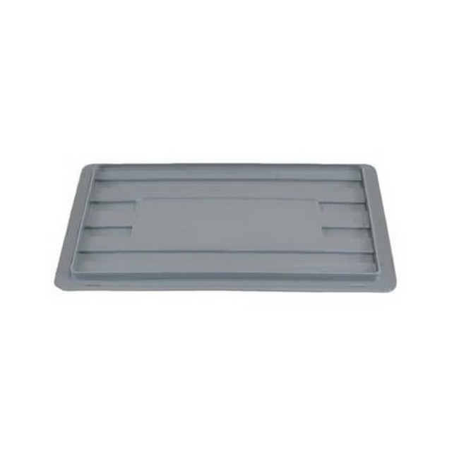 Matlock Euro Container Lid Only - Plastic - 40 x 30 cm - Grey