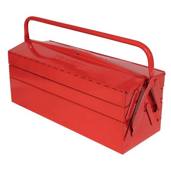 Kennedy Engineers Tool Kit 2 - 48 Pieces - Steel Cantilever Toolbox