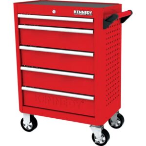 Kennedy Steel Tool Roller Cabinet - 5 Drawers - 450kg Capacity - 84.5 x 71 x 46.5 cm