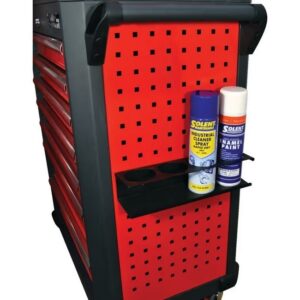 Kennedy Tool Cabinet & Chest - Can Holder - Ideal for Roller Cabinets - Black - 33.6 x 13 x 8.2 cm