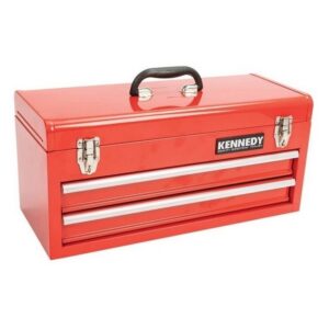 KennedyPro Steel Tool Chest - 2 Drawers - 30kg Capacity - 22.8 x 53.4 x 21.8 cm