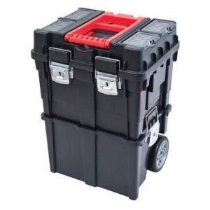 Kennedy Plastic Mobile Toolbox - 4 Organisers - Handle - 35 x 45 x 64.5 cm
