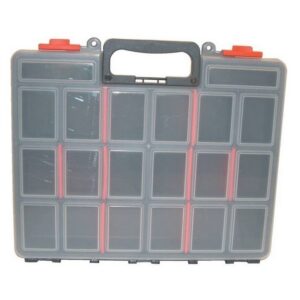 Kennedy Service Small Parts Case - Plastic - 16 Compartments - 33 x 38 x 6 cm
