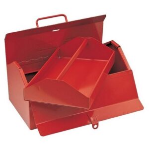 Kennedy Steel Tool Box - Barn Style - 1 Compartment - 35.5 x 20.5 x 18.5 cm