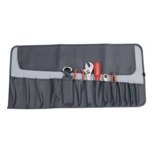 Kennedy Tool Roll - PVC - 15 Pockets - Waterproof - Puncture Resistant - Black - 66 x 32 cm