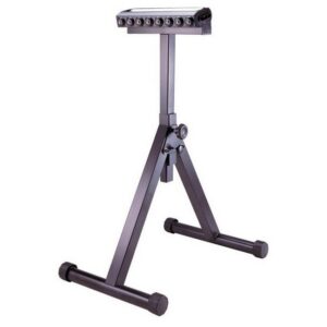 Kennedy Heavy Duty Roller & Ball Stand - Steel - 76 to 120 (H) cm - Black - Adjustable - Versatile